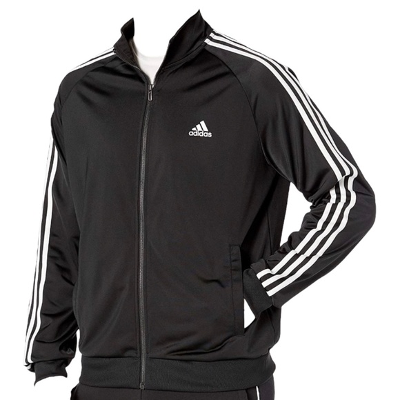 Vintage 90's Adidas Track Top Jacket Large Adidas Equipment Three Stripes Tracks - Picture 4 of 4